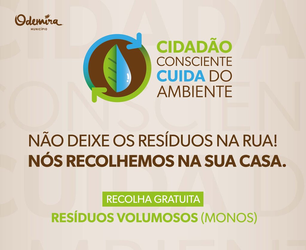 Calendarização de recolha de resíduos volumosos - 2022
